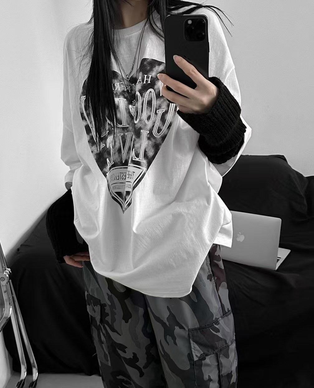 【PRE ORDER】oversized~ 大心心Tee