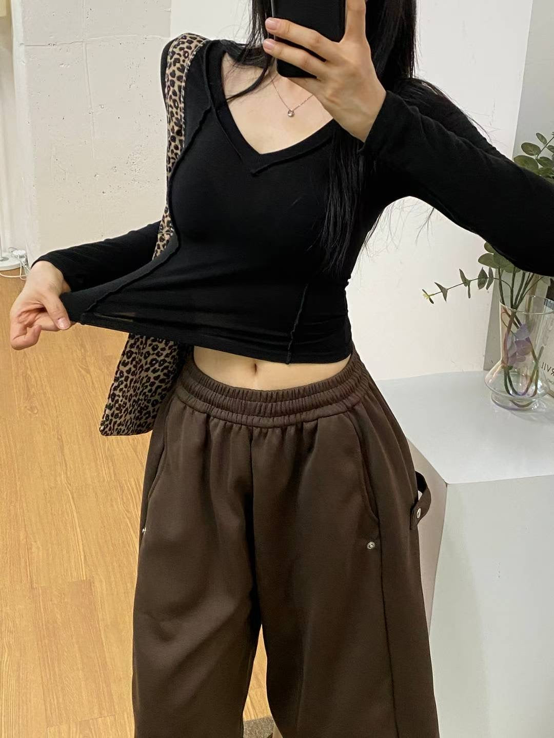 ※預購 明線直紋簡約上衣