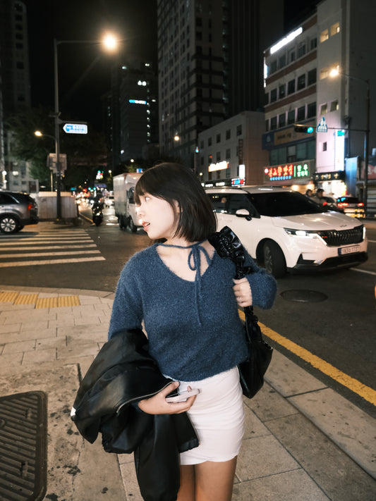 【 秋冬comeback 】超滑馬海毛前後N著法上衣