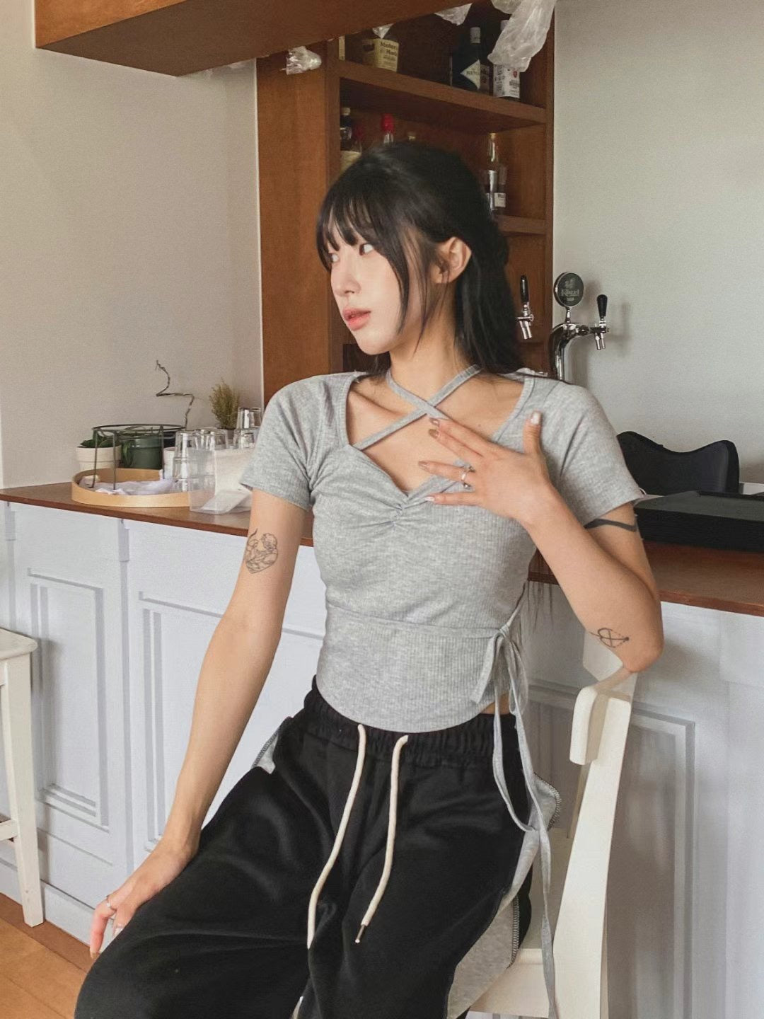 【PRE ORDER】多種穿法high CP Top