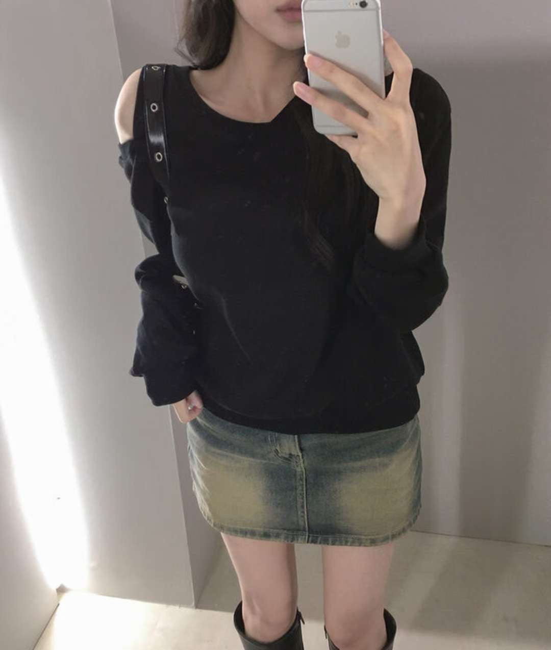 ※預購 露膊oversize 衛衣