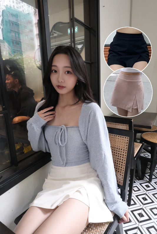 人生最愛!版型滿分超高質開叉裙褲