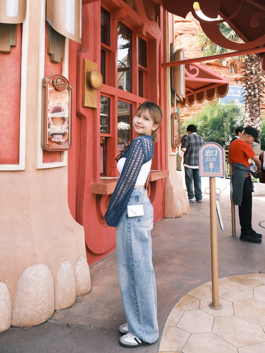 史上最出色闊牛!! 韓風夏天version 特色後扣造型感max挺身質感闊牛