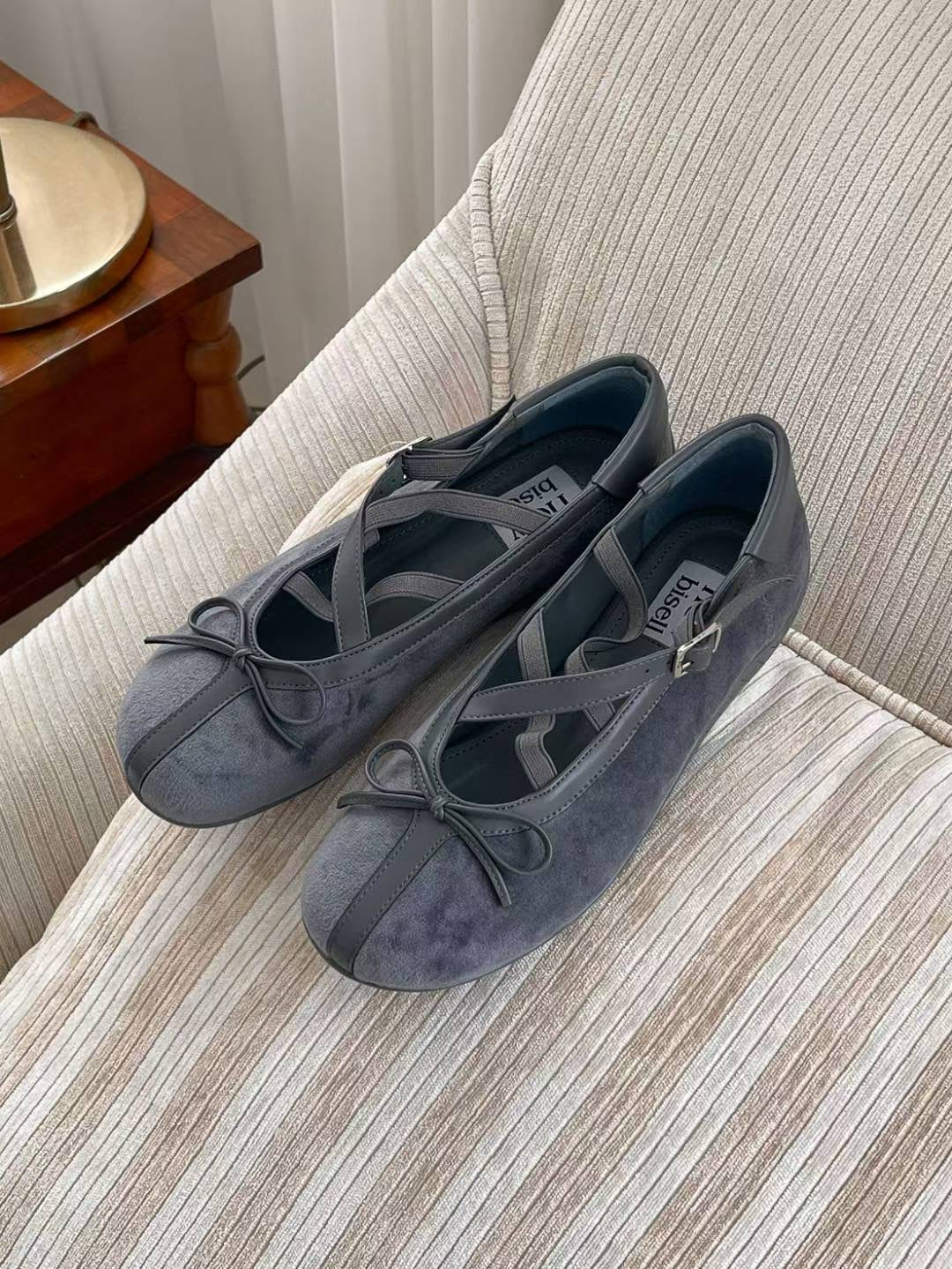 ‹KR 19›韓國大熱 蝴蝶結芭蕾鞋🩰 腳較闊請買大一碼🫶🏻