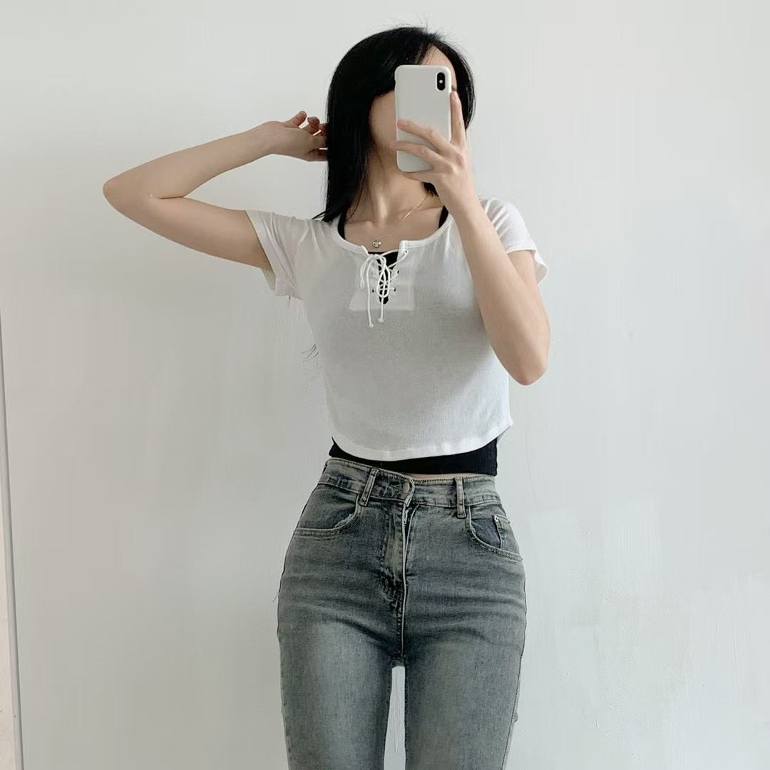 【PRE ORDER】小背心連簡約上衣set