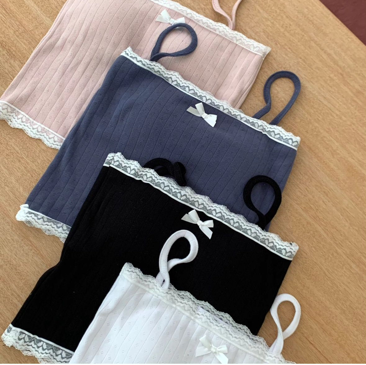 【PRE ORDER】 \內有Pad!!/ 日常芭蕾風BRA TOP