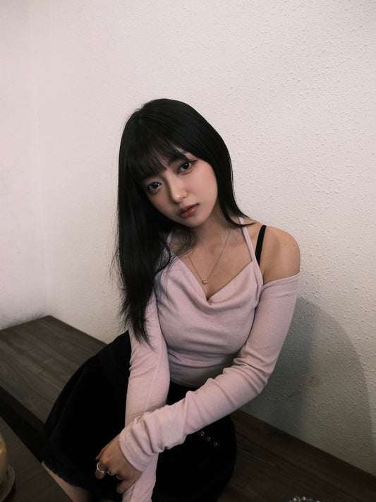 【 秋冬comeback 】知性美💞 掛頸顯身材顯肩上衣