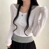 簡約拼色性價比set