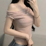 〖暑假團〗簡約特別色✨單肩上衣