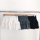 Dainty Dot Ruffle Skort 🥀 ‹3色入›