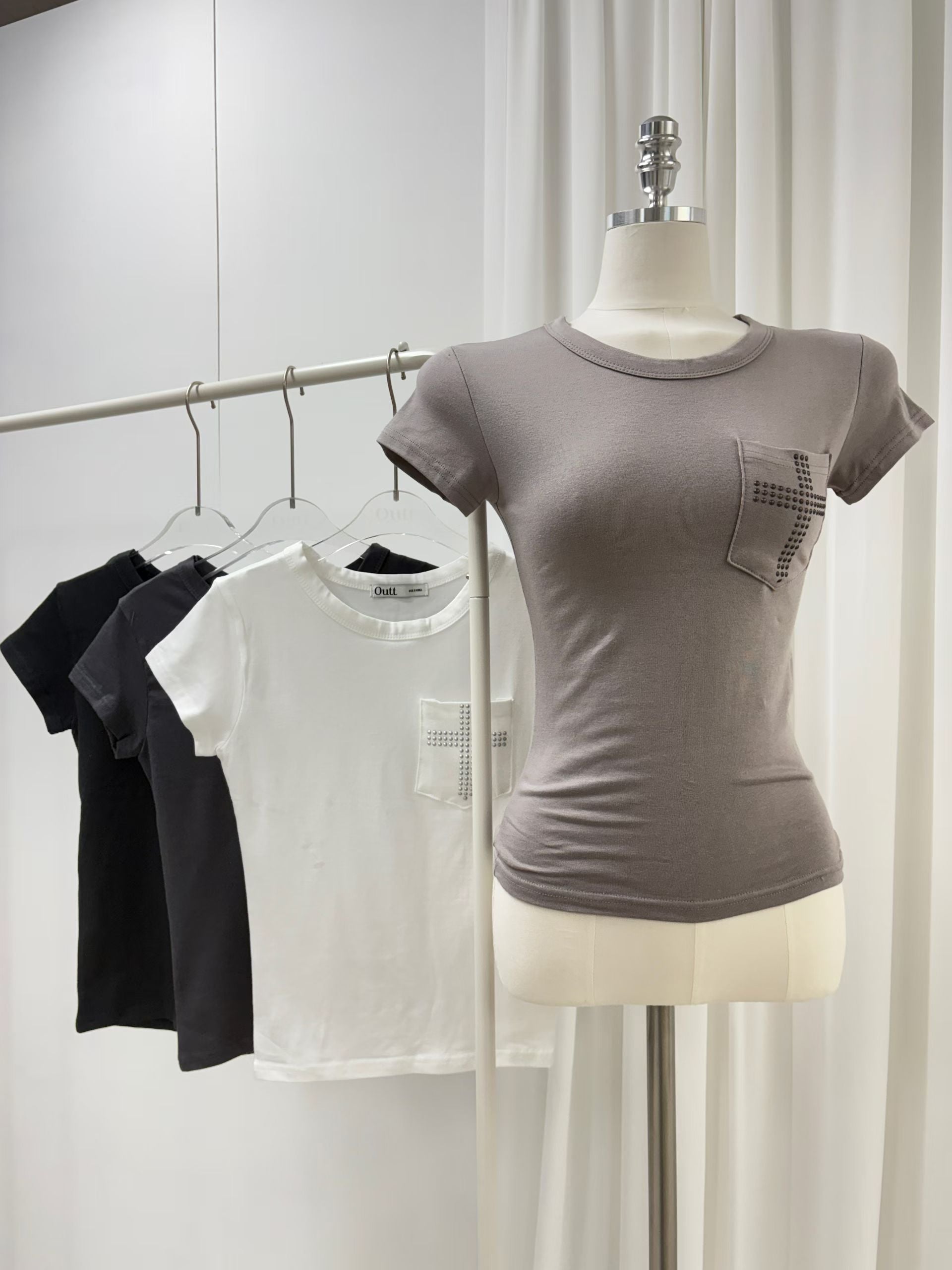 〖暑假團〗十字架口袋貼身上衣