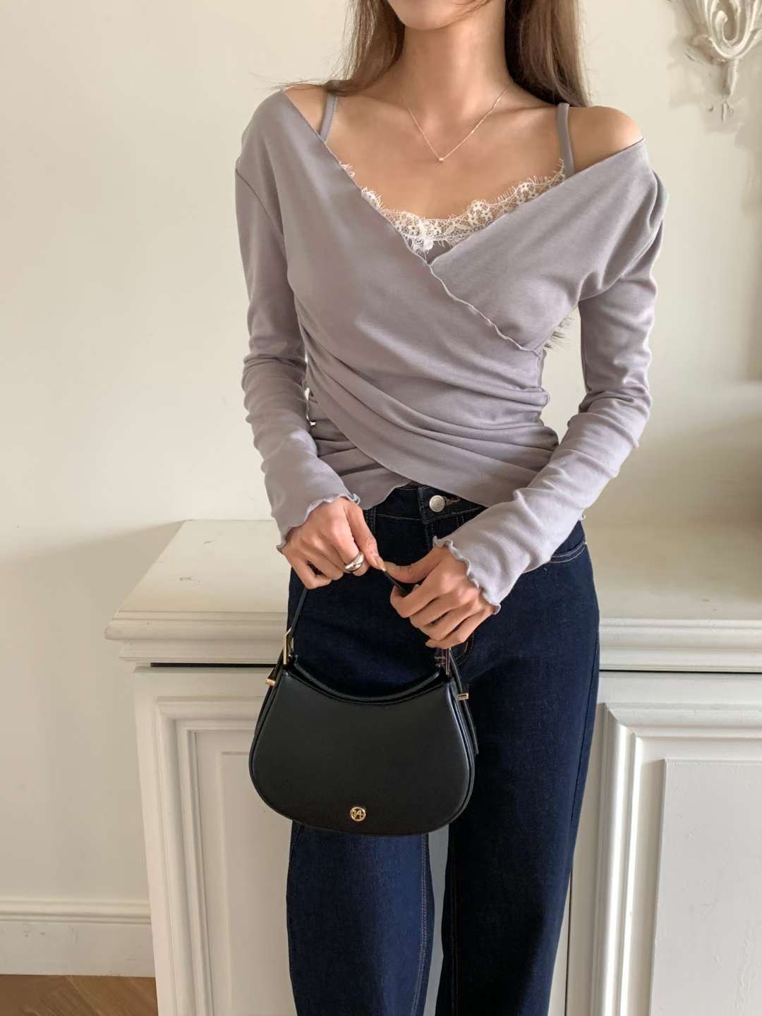 ※預購 吊帶羽毛背心露膊Top