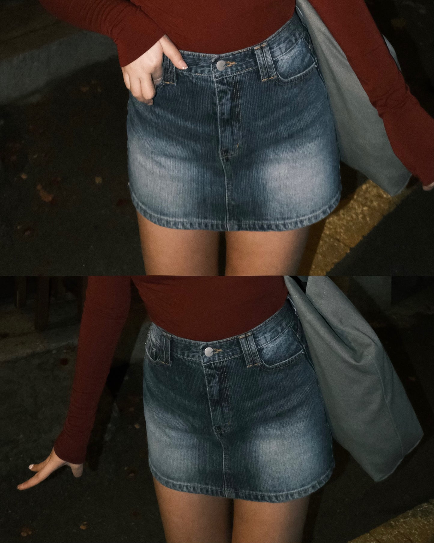 ‹ KR20 › 我心目中好靚嘅標準!! 百搭牛仔裙