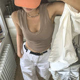 〖慶祝新網站〗棉質超舒服修腰顯身材背心  ‹5色入›