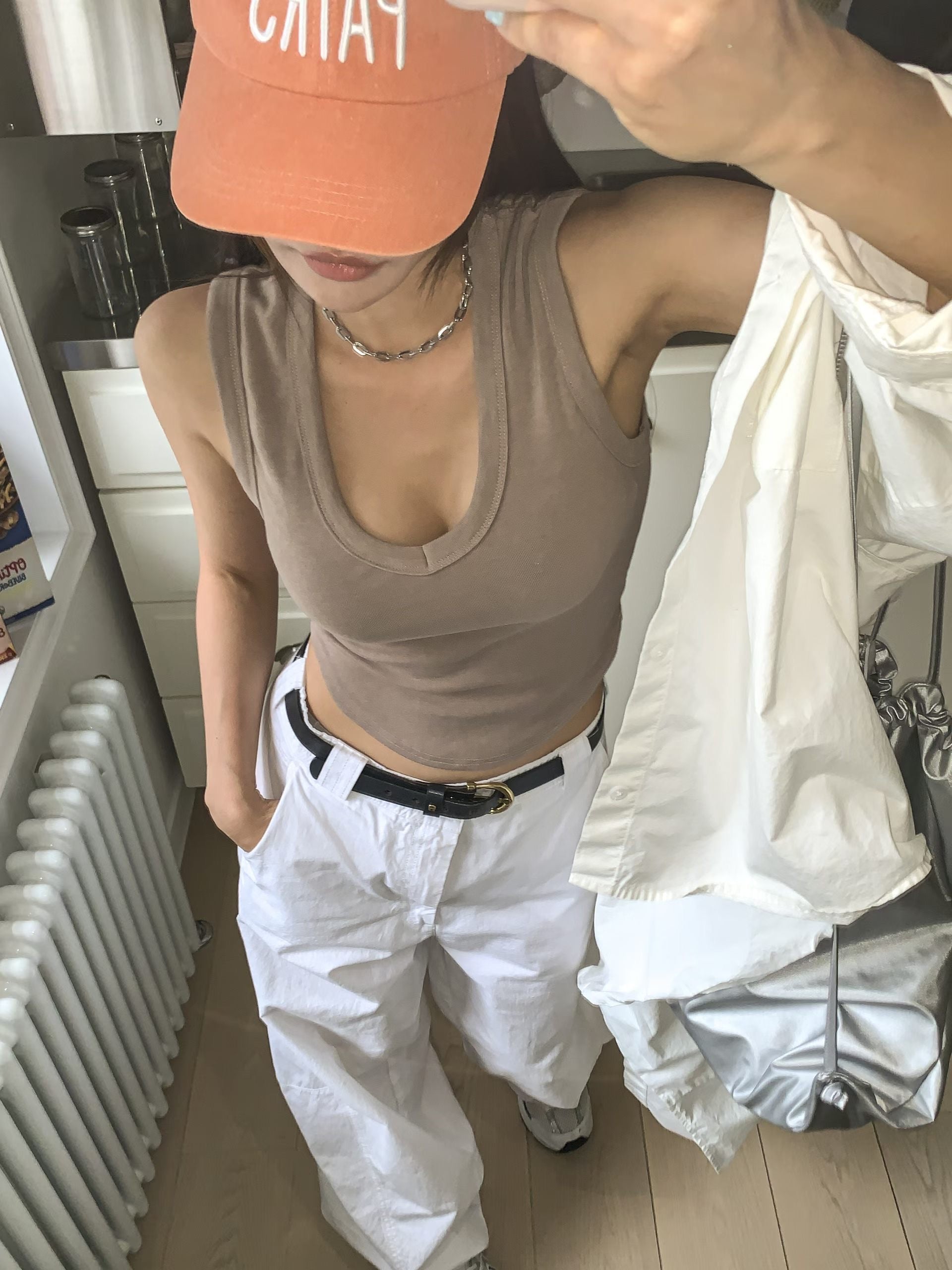 〖慶祝新網站〗棉質超舒服修腰顯身材背心  ‹5色入›