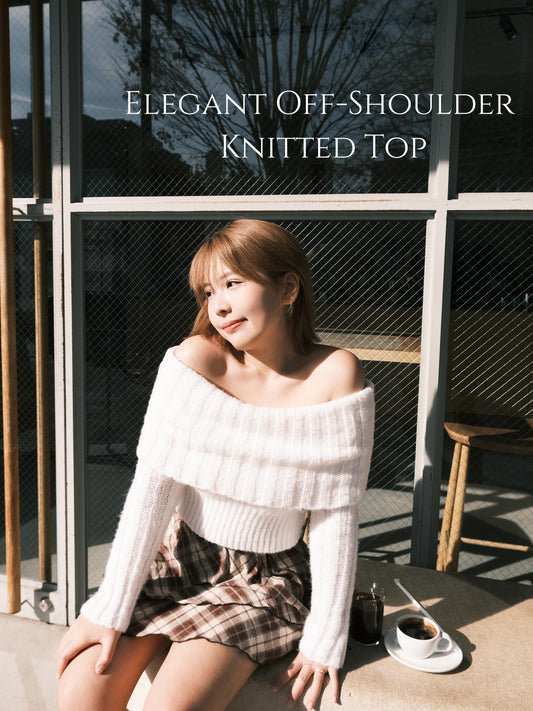 【 秋冬comeback 】 30%wool🐏 厚實超保暖雙層一字膊