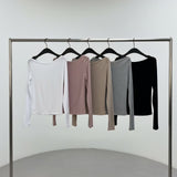 大領口貼身上衣