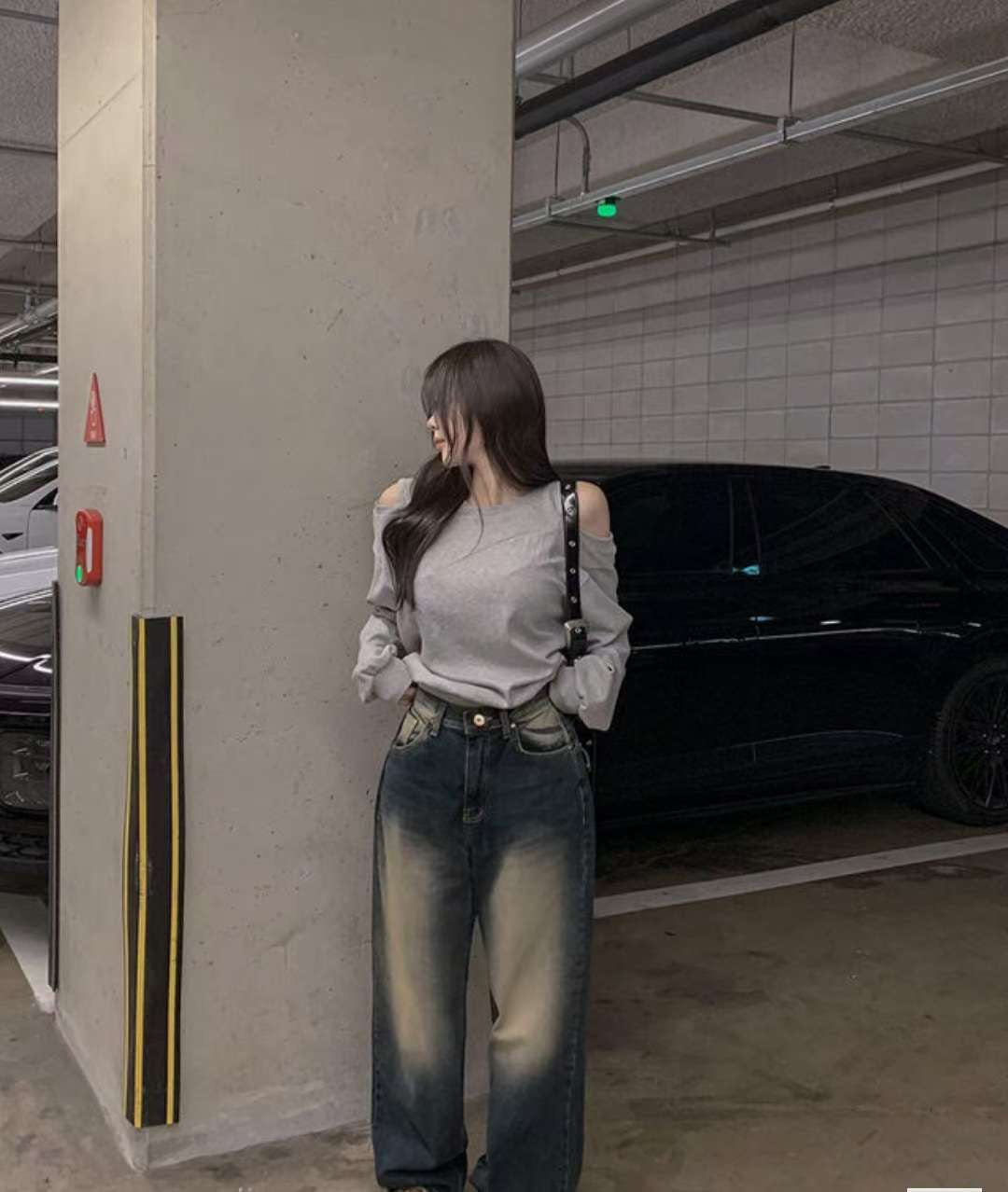 ※預購 露膊oversize 衛衣