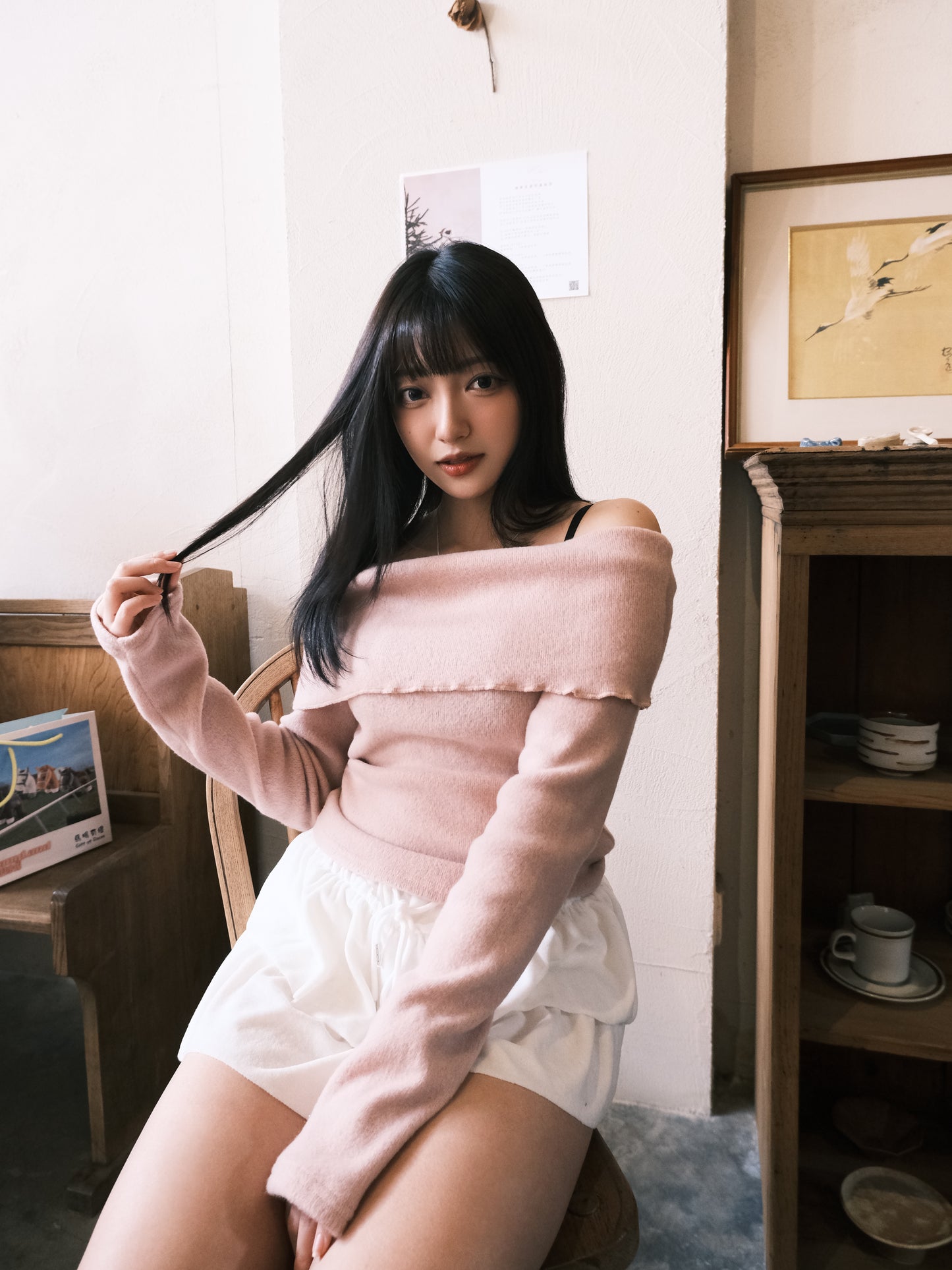 \Black Friday/ $79only!! 軟棉棉性價比高一字膊上衣