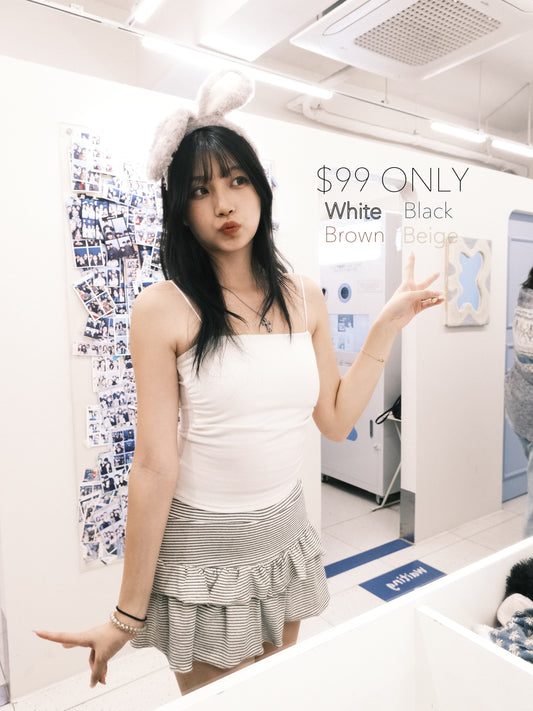 ‹ KR20 › $99Only!! 保暖version毛毛超百搭無敵Bra Top