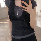 〖慶祝新網站〗Lace掛頸背心柔軟內搭 ‹3色入›