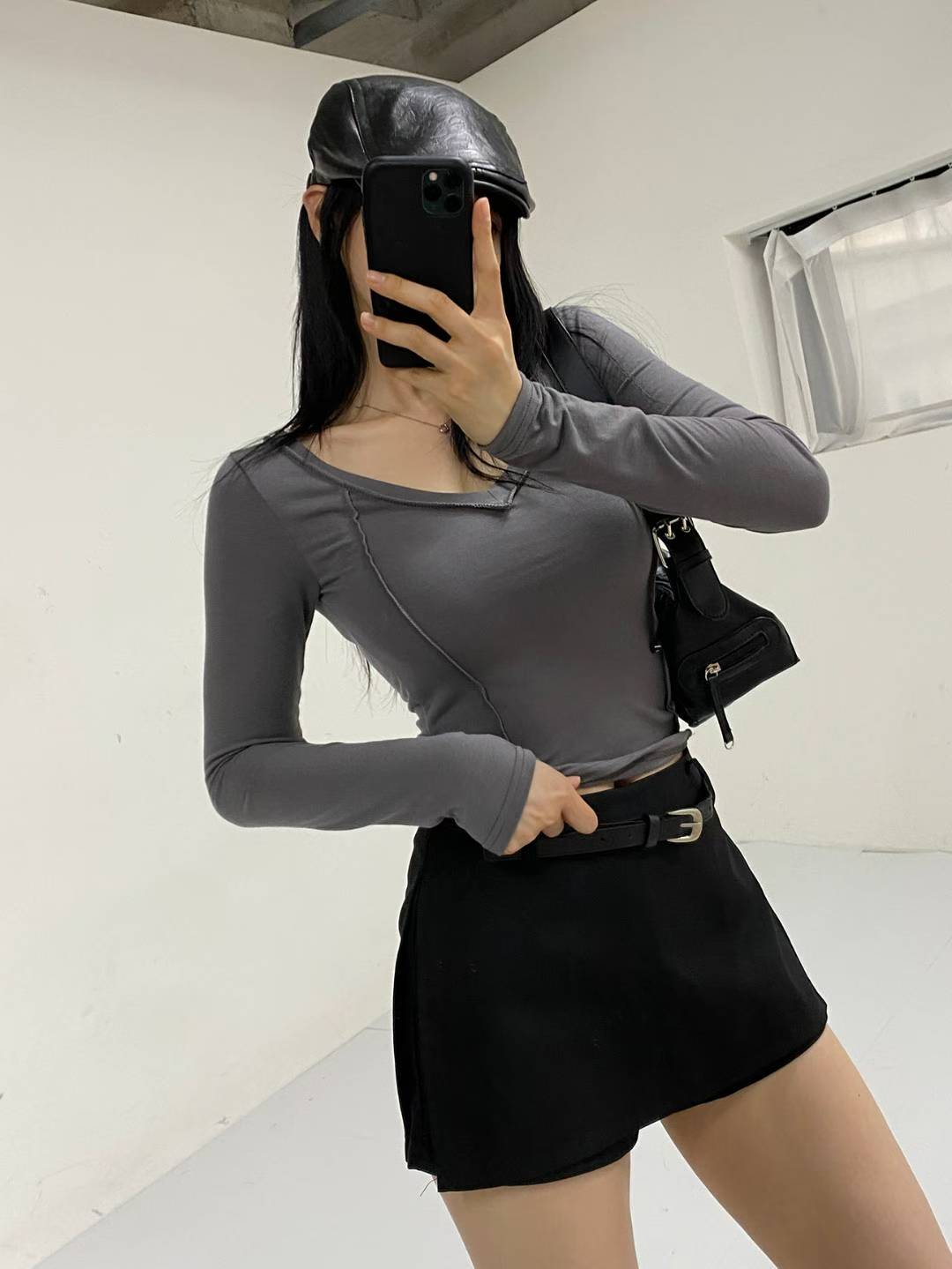 ※預購 明線直紋簡約上衣