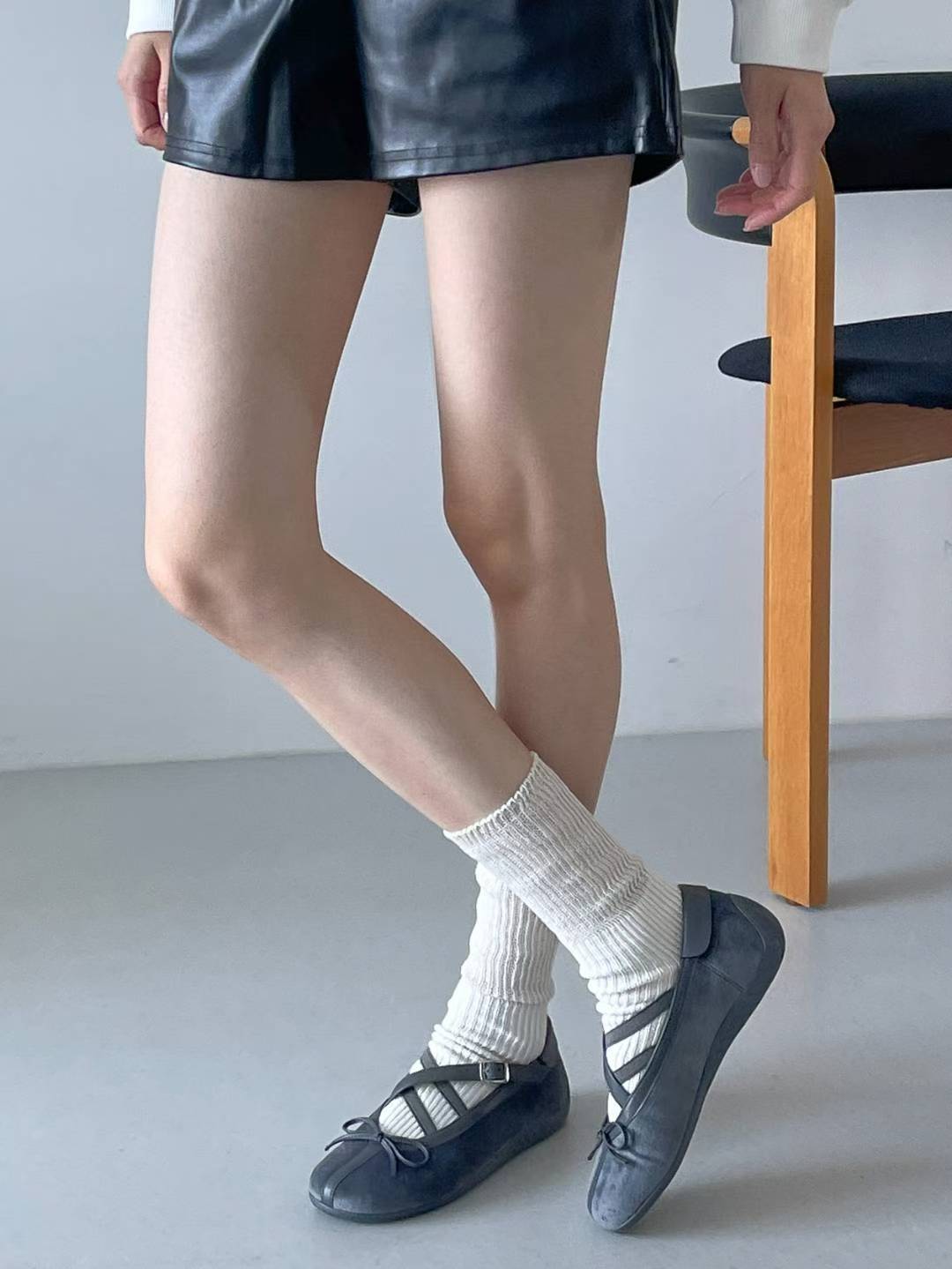 ‹KR 19›韓國大熱 蝴蝶結芭蕾鞋🩰 腳較闊請買大一碼🫶🏻