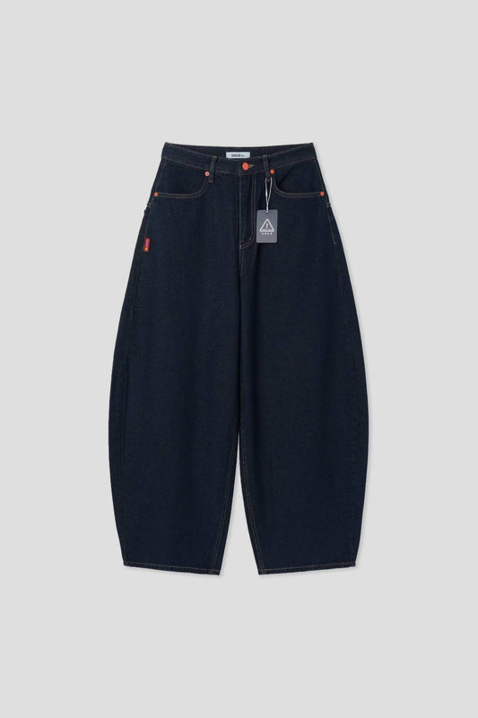 【 $199ONLY!! 】 MADE IN KOREA 顏色刺繡原色彎刀褲