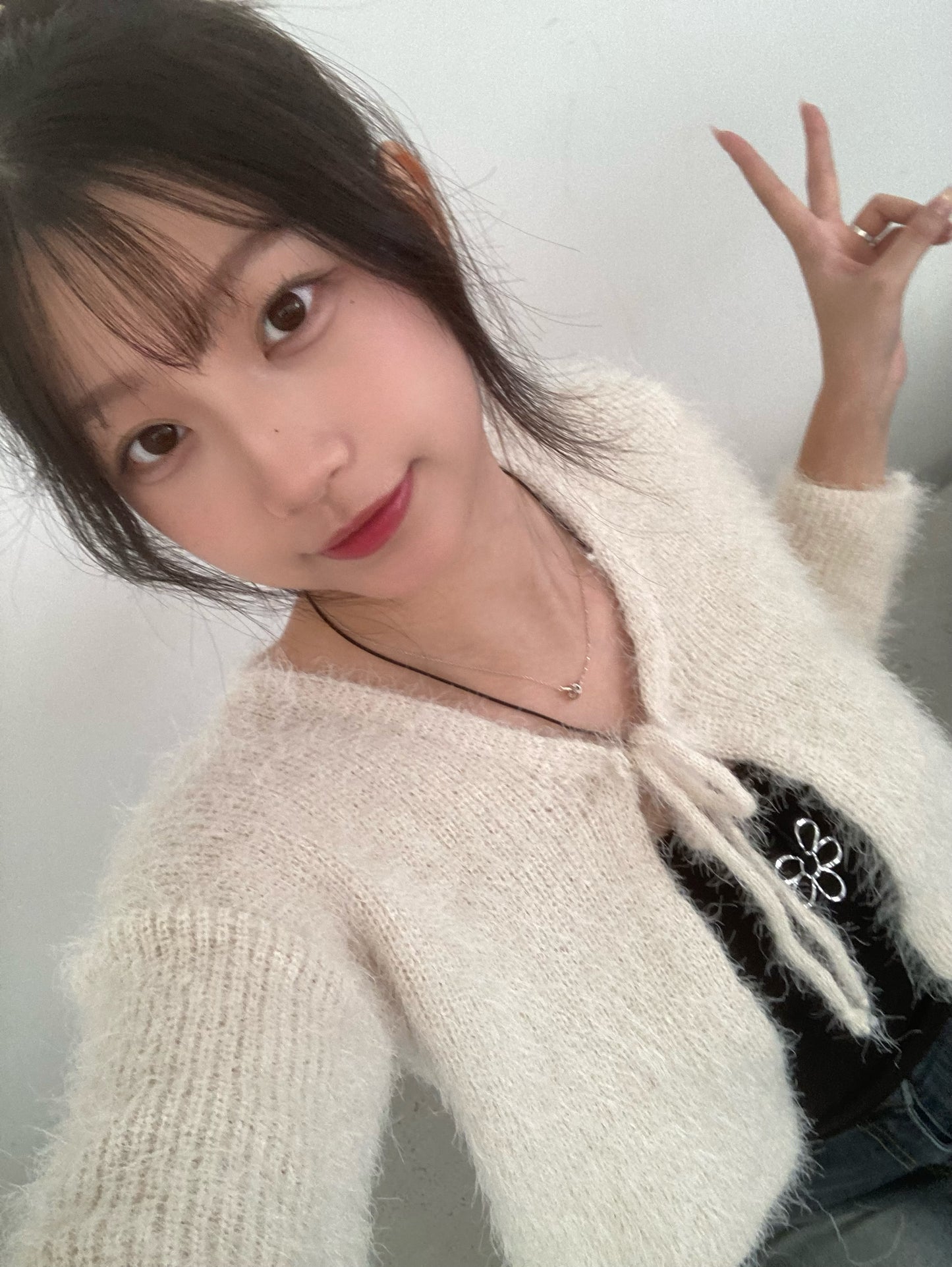 ‹KR 19› 超百搭!! 襯衫一流花花頸鏈