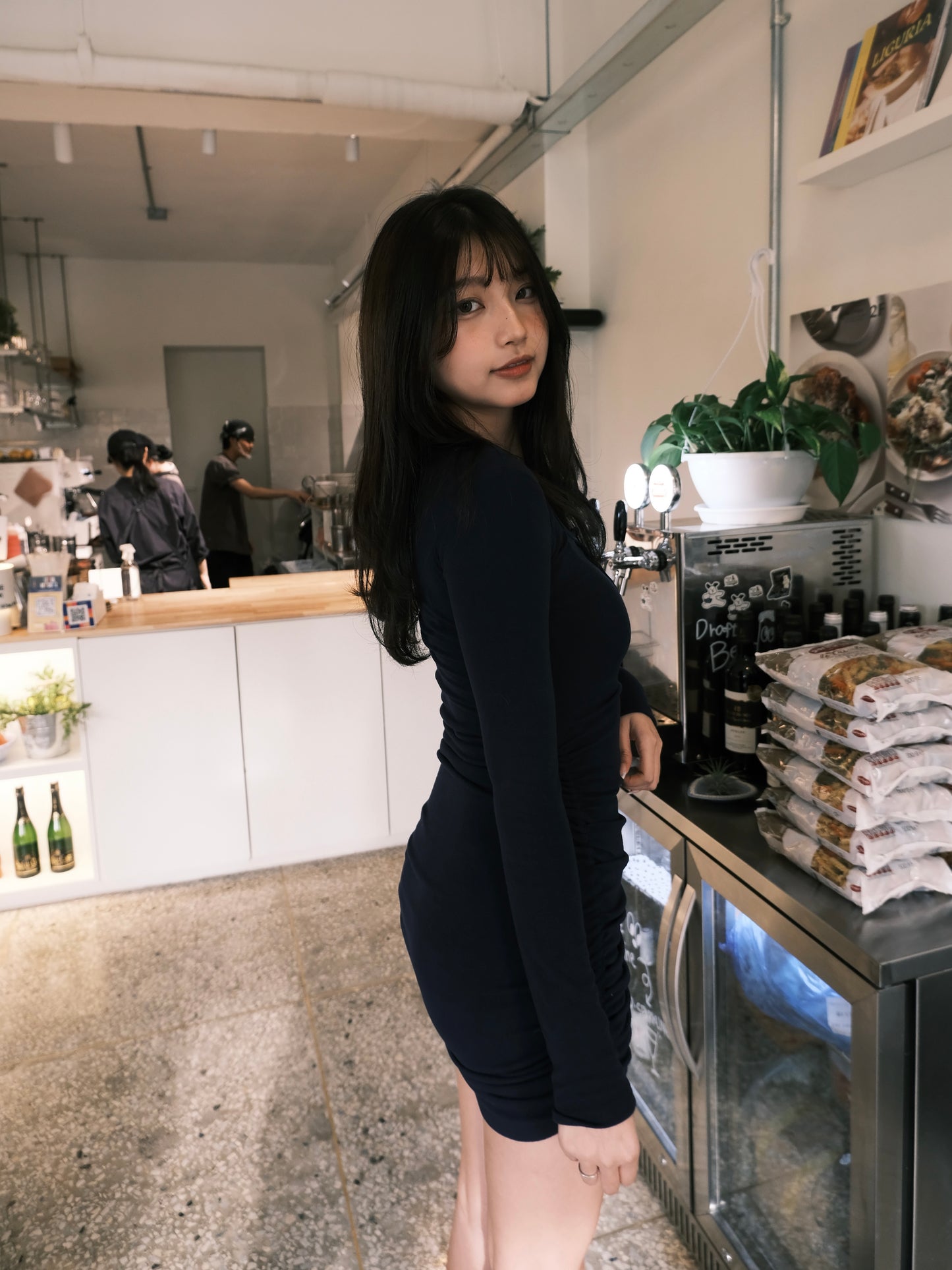 ‹KR 19› 內有微毛毛底 貼身啪鈕性感OPS!!