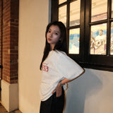 男女可穿✨ 英式字母T-SHIRT ‹單色入›