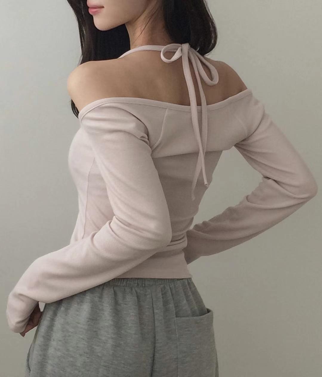 ※預購 自留超美多著掛頸Top