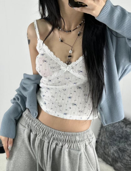 【PRE ORDER】賣出300+ 碎花V領背心
