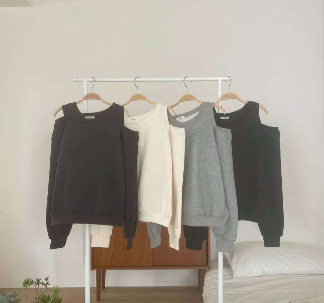 ※預購 露膊oversize 衛衣