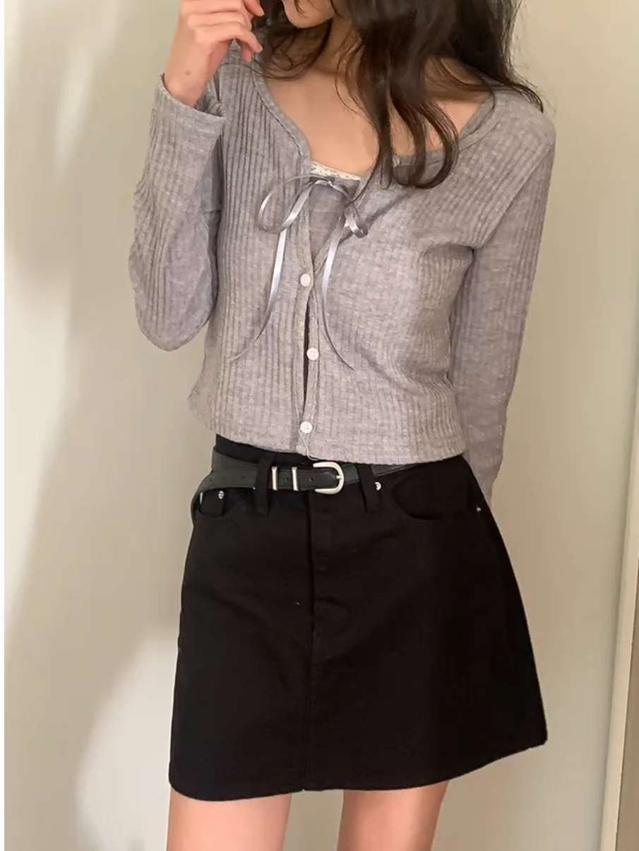 ※預購 絲帶Lace平口set