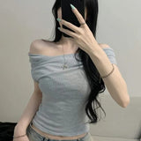 〖暑假團〗簡約特別色✨單肩上衣