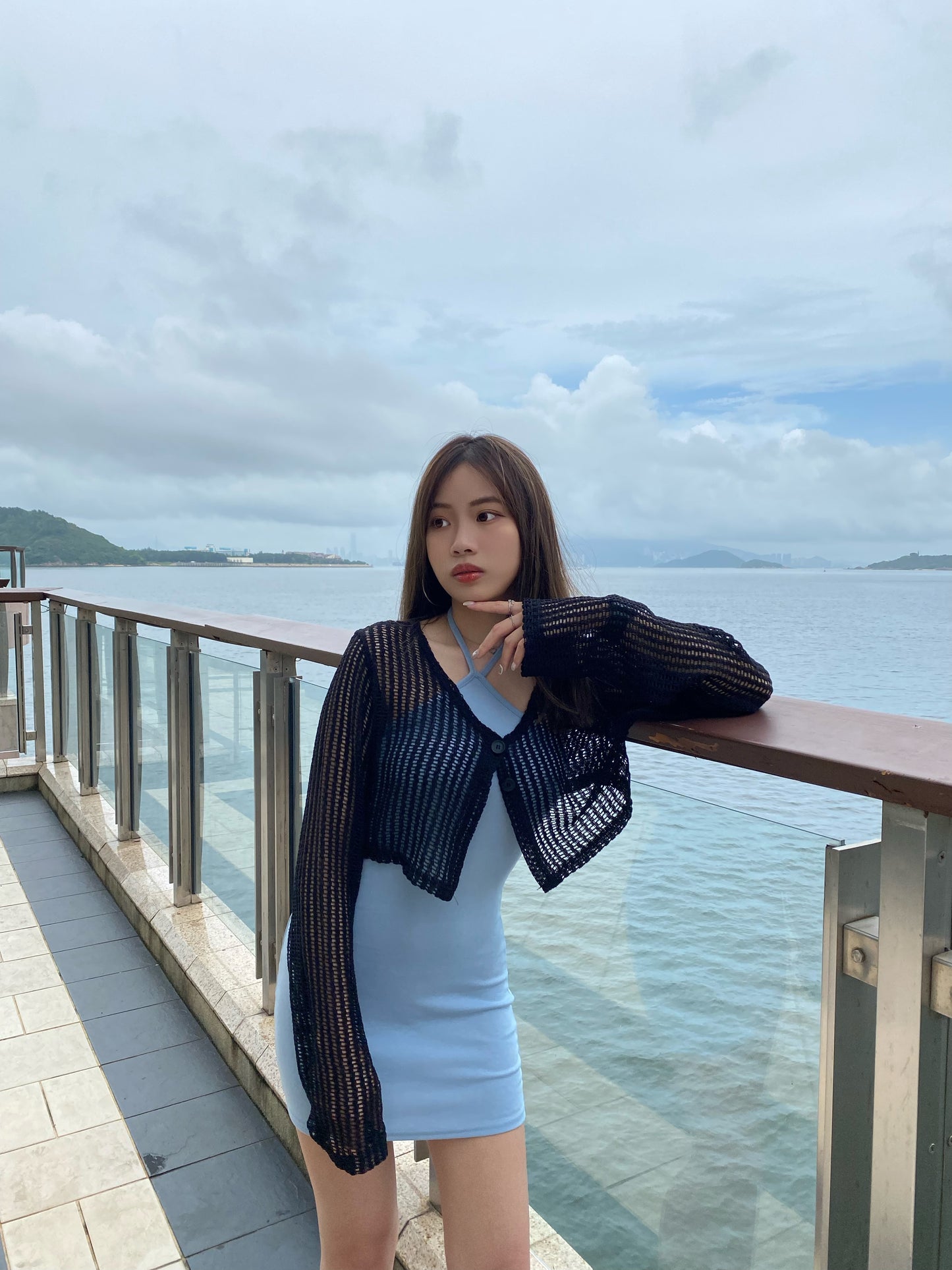 [春夏COMEBACK!] 韓國大熱🔥穿窿遮手臂外套