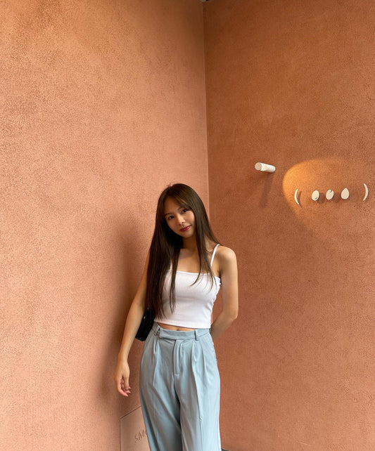 ［春夏款COMEBACK!] 熱賣🔥平口直紋小背心