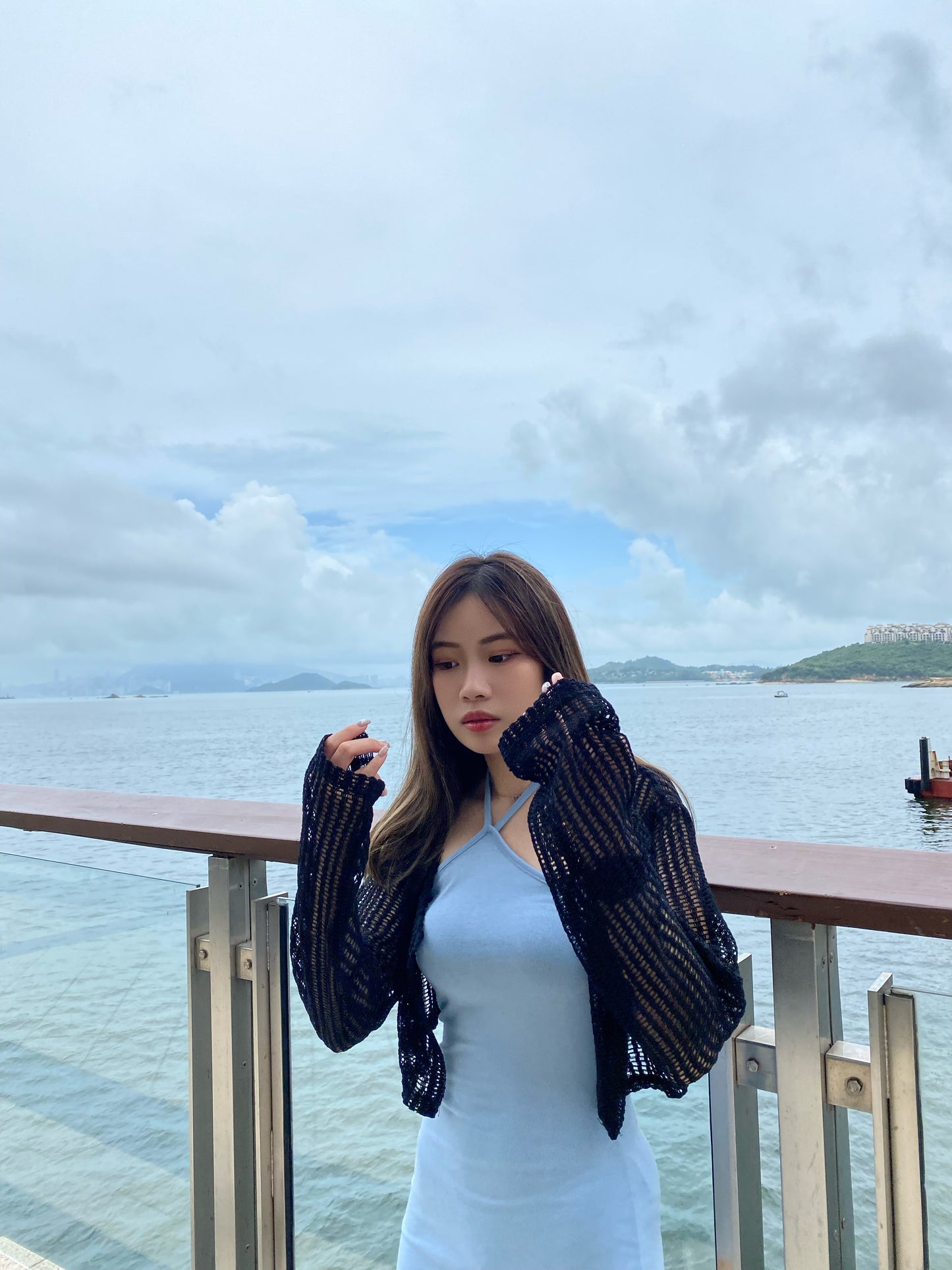 [春夏COMEBACK!] 韓國大熱🔥穿窿遮手臂外套