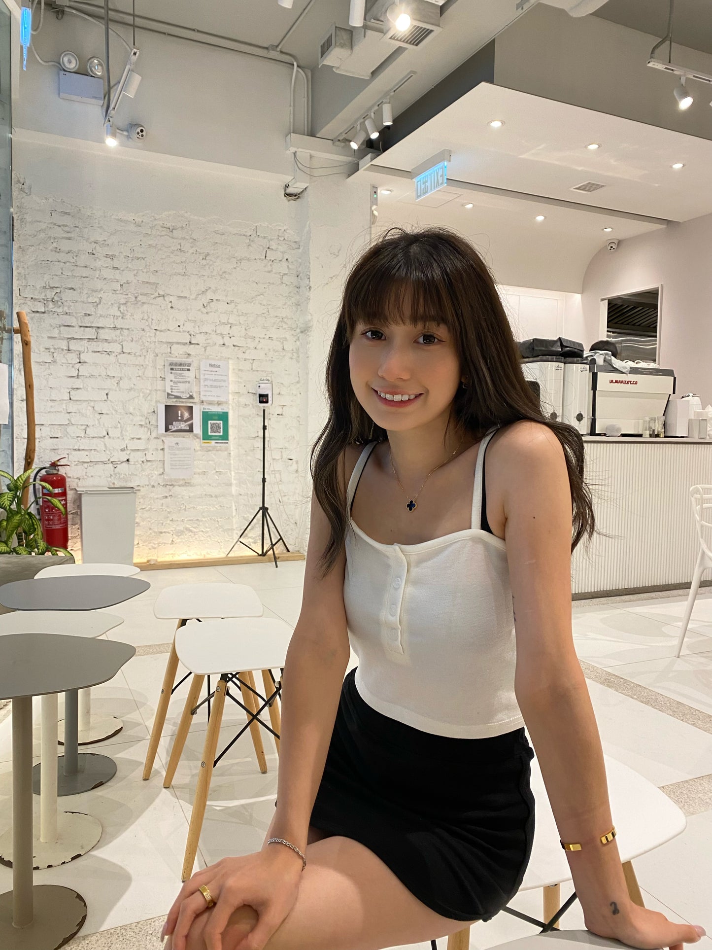 [春夏COMEBACK] 熱賣Restock!! 扣鈕款吊帶小背心