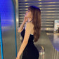 [春夏款COMEBACK!] 歐美款‪.ᐟ‪掛頸拼色貼身連身裙